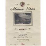 Markovic Estates Merlot Semi Sweet Reserve