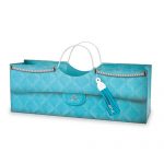 Blue Purse Wine Gift Bag